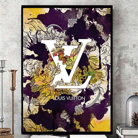 louis vuitton canvas print.